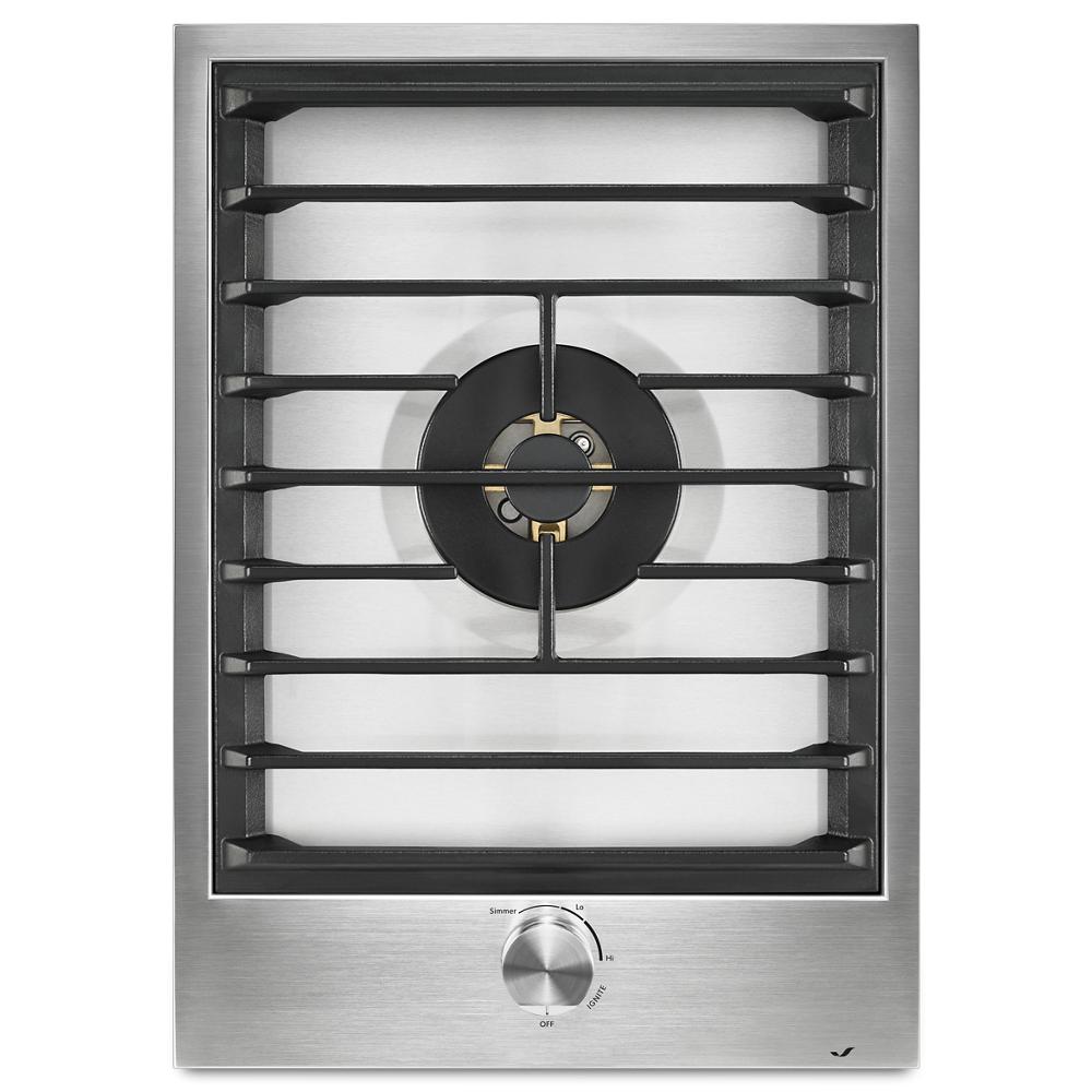 JennAir Custom 15" Single-Burner Gas Cooktop with Wok Ring Stainless Steel JGC3115GS Picture 1