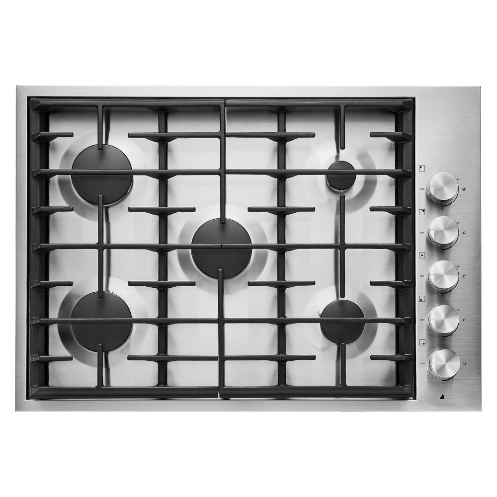 JennAir Euro-Style 30" 5-Burner Gas Cooktop Stainless Steel JGC7530BS Picture 1