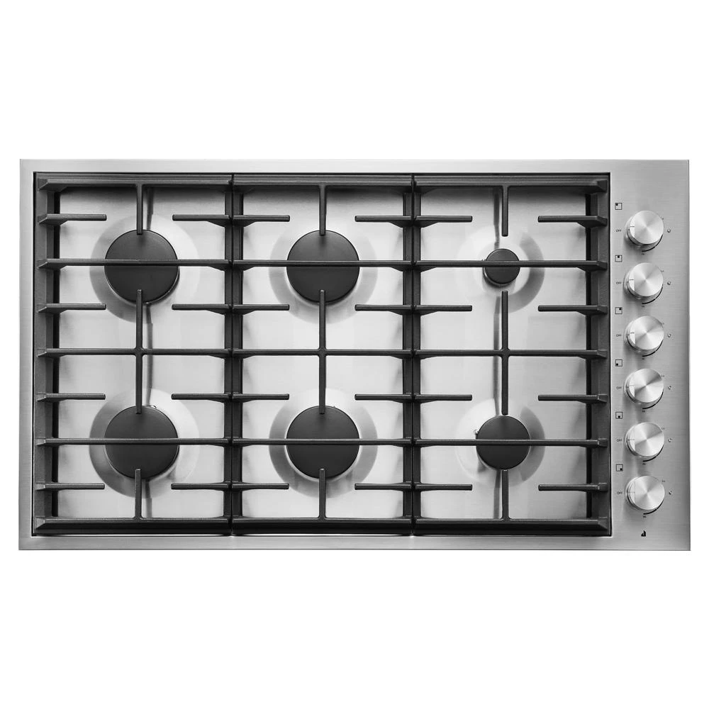 Euro-Style 36" 6-Burner Gas Cooktop JGC7636BS