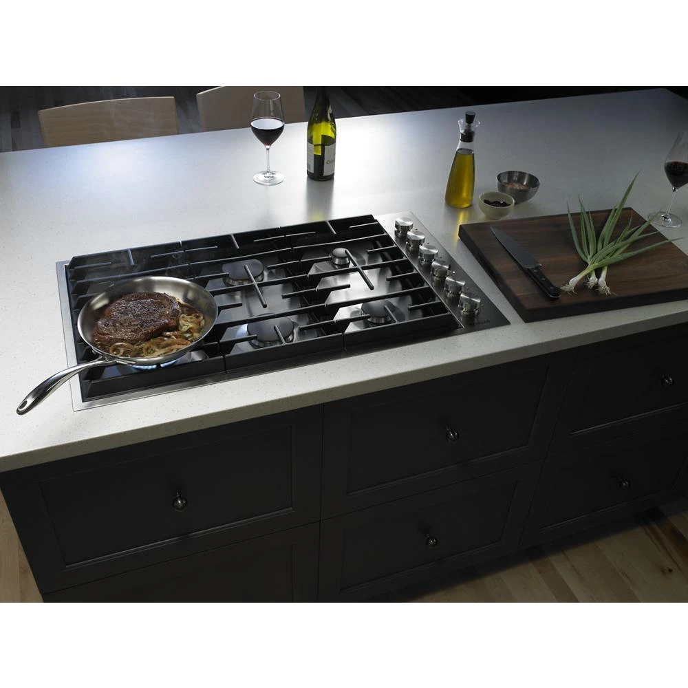 Euro-Style 36" 6-Burner Gas Cooktop JGC7636BS