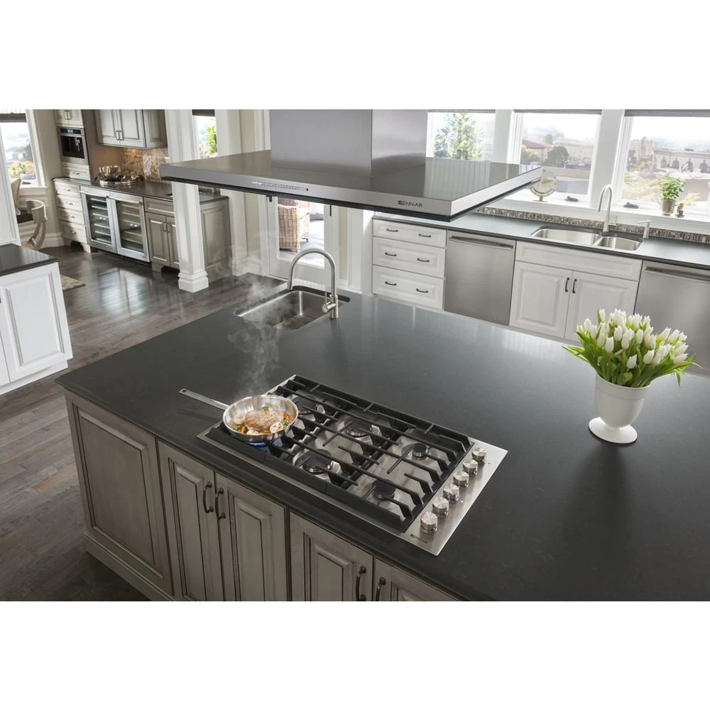 Euro-Style 36" 6-Burner Gas Cooktop JGC7636BS