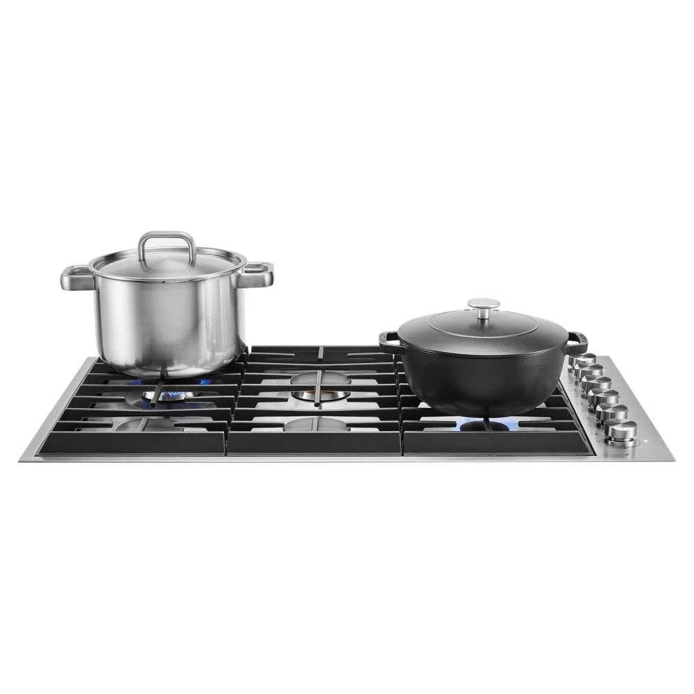 Euro-Style 36" 6-Burner Gas Cooktop JGC7636BS