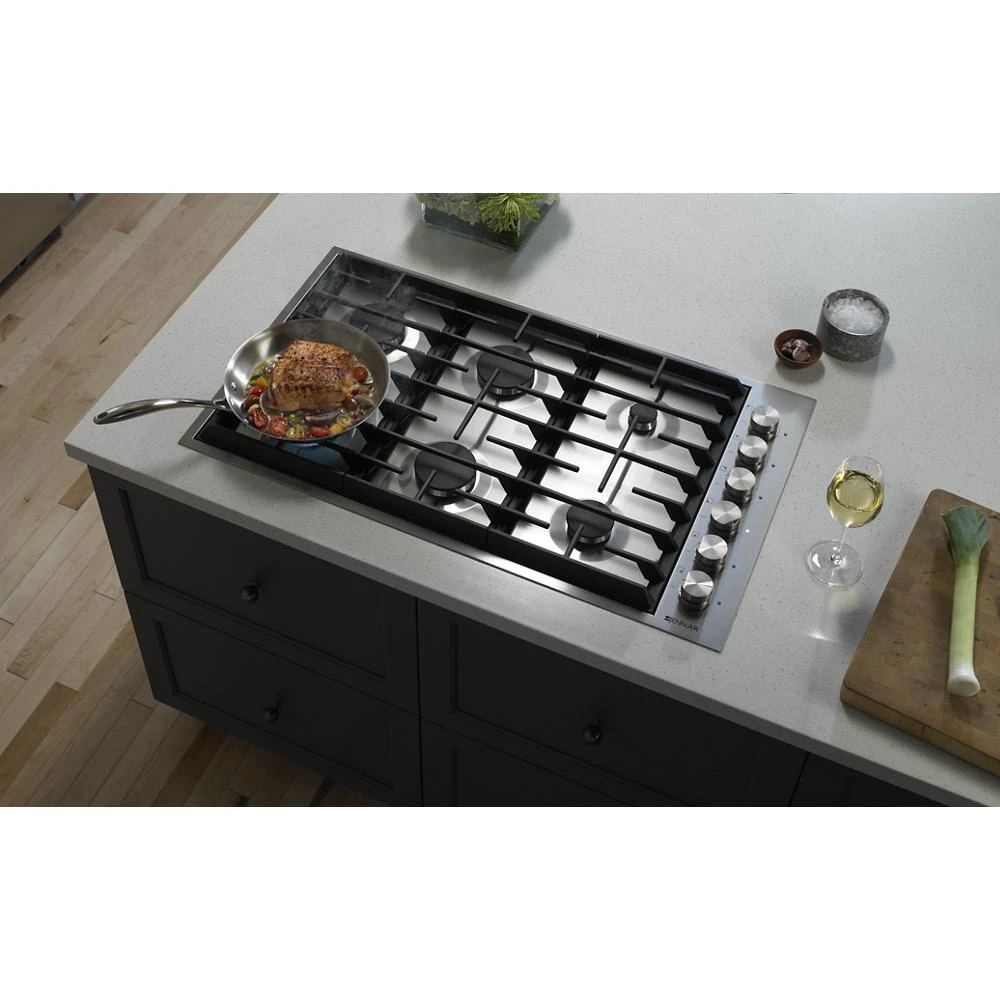 Euro-Style 36" 6-Burner Gas Cooktop JGC7636BS