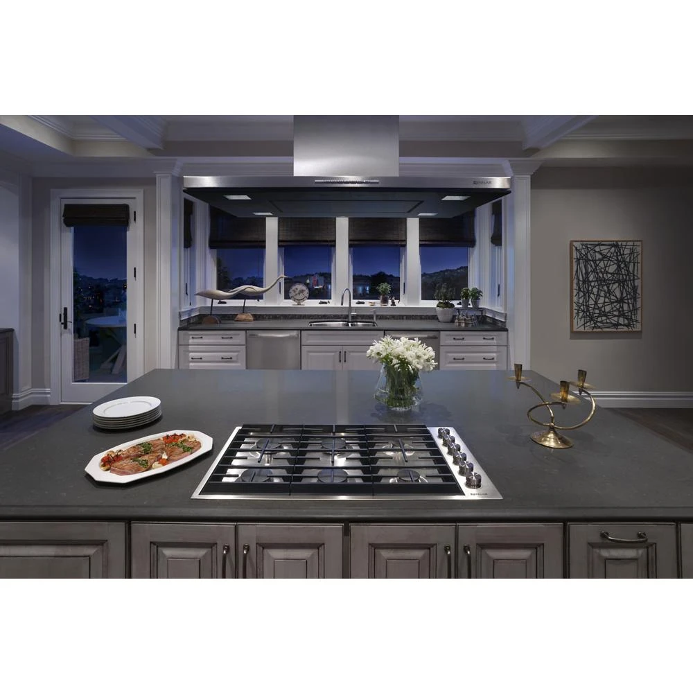 Euro-Style 36" 6-Burner Gas Cooktop JGC7636BS