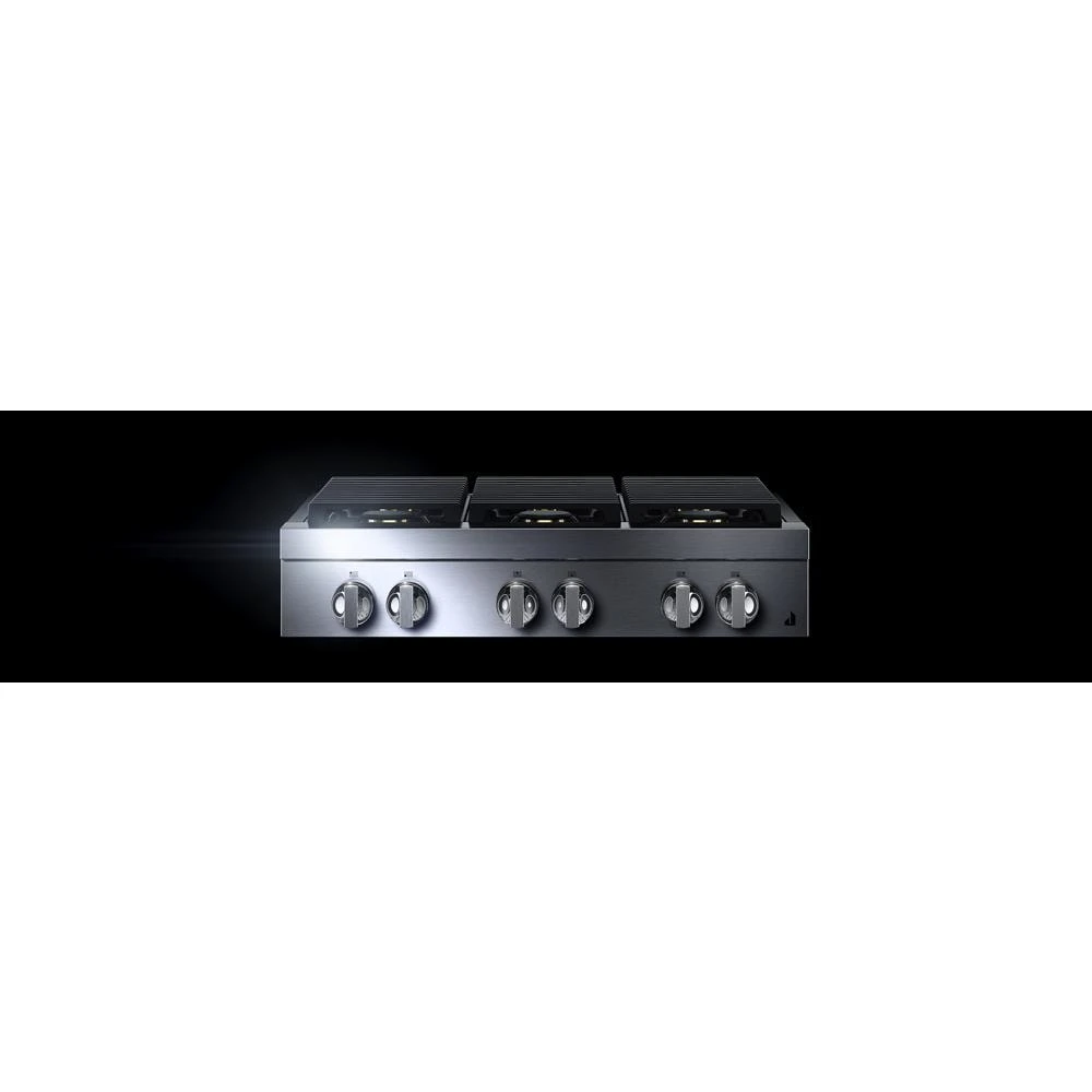 NOIR™ 36" Gas Rangetop JGCP436HM
