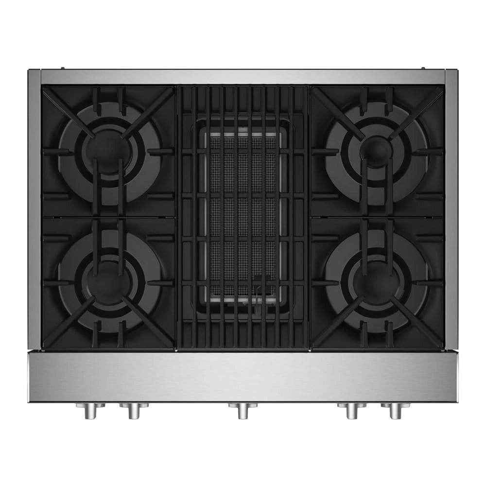 RISE 36" Gas Professional-Style Rangetop with Grill JGCP636HL