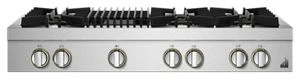 RISE 48" Gas Professional-Style Rangetop with Grill JGCP648HL