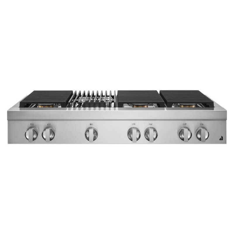 JennAir NOIR 48" Gas Professional-Style Rangetop with Grill Stainless Steel JGCP648HM Picture 1