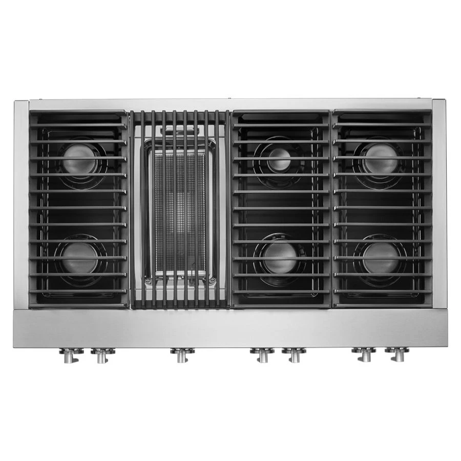 NOIR 48" Gas Professional-Style Rangetop with Grill JGCP648HM