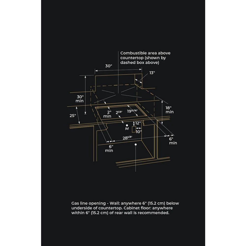 30” JX3™ Gas Downdraft Cooktop JGD3430GB