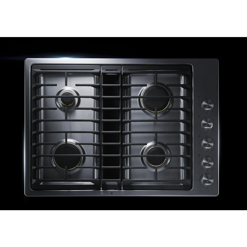 30” JX3™ Gas Downdraft Cooktop JGD3430GS