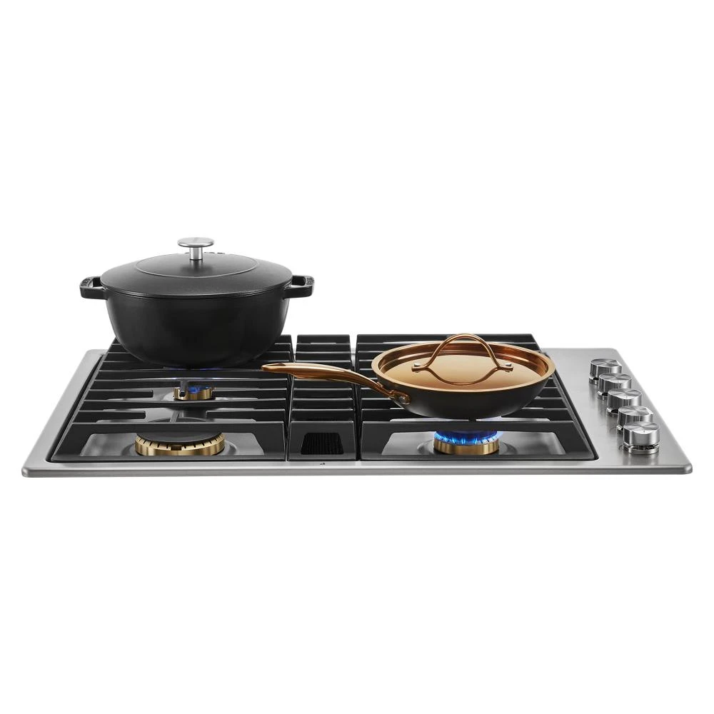 30” JX3™ Gas Downdraft Cooktop JGD3430GS