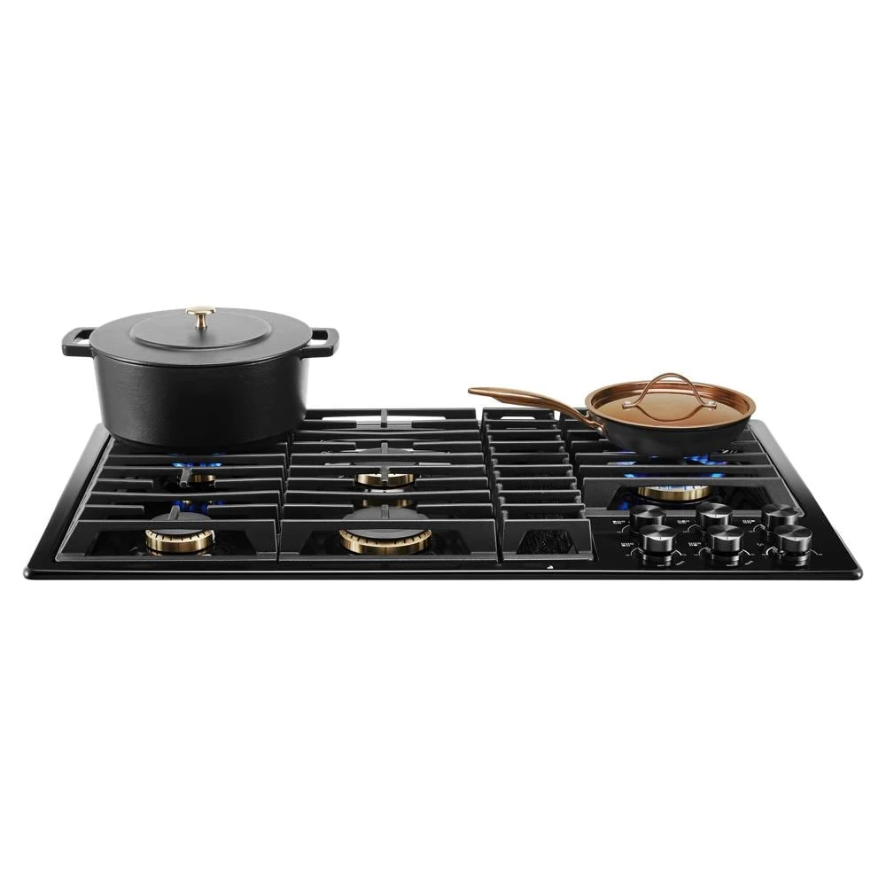 36” JX3™ Gas Downdraft Cooktop JGD3536GB