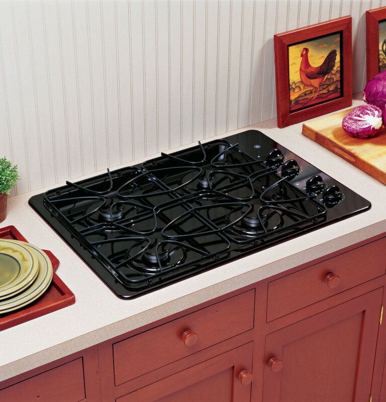 30" Built-In Gas Cooktop JGP328BEKBB