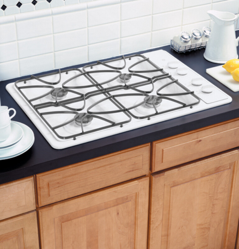 30" Built-In Gas Cooktop JGP328WECWW