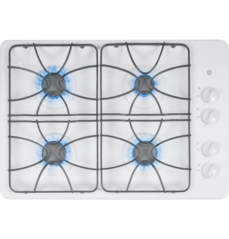 30" Built-In Gas Cooktop JGP328WEKWW