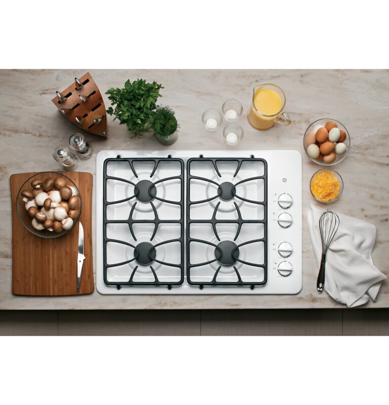 30" Built-In Gas Cooktop JGP329DETWW