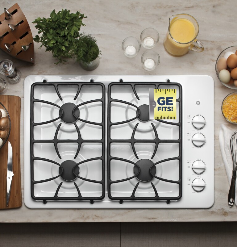 30" Built-In Gas Cooktop JGP329DETWW