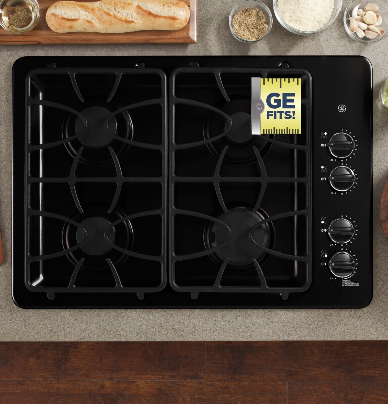 30" Built-In Gas Cooktop JGP333DETBB