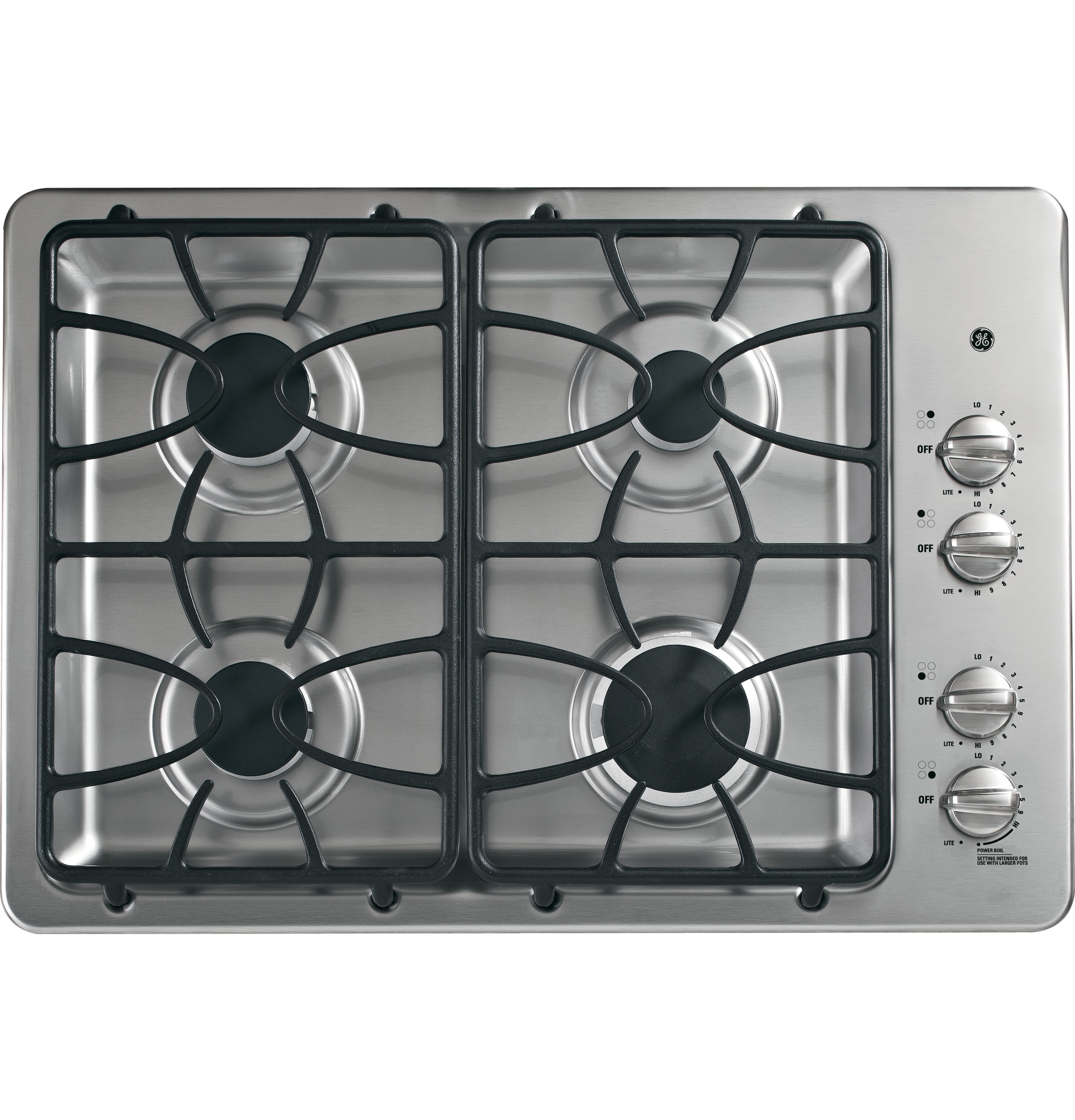 30" Built-In Gas Cooktop JGP333SETSS