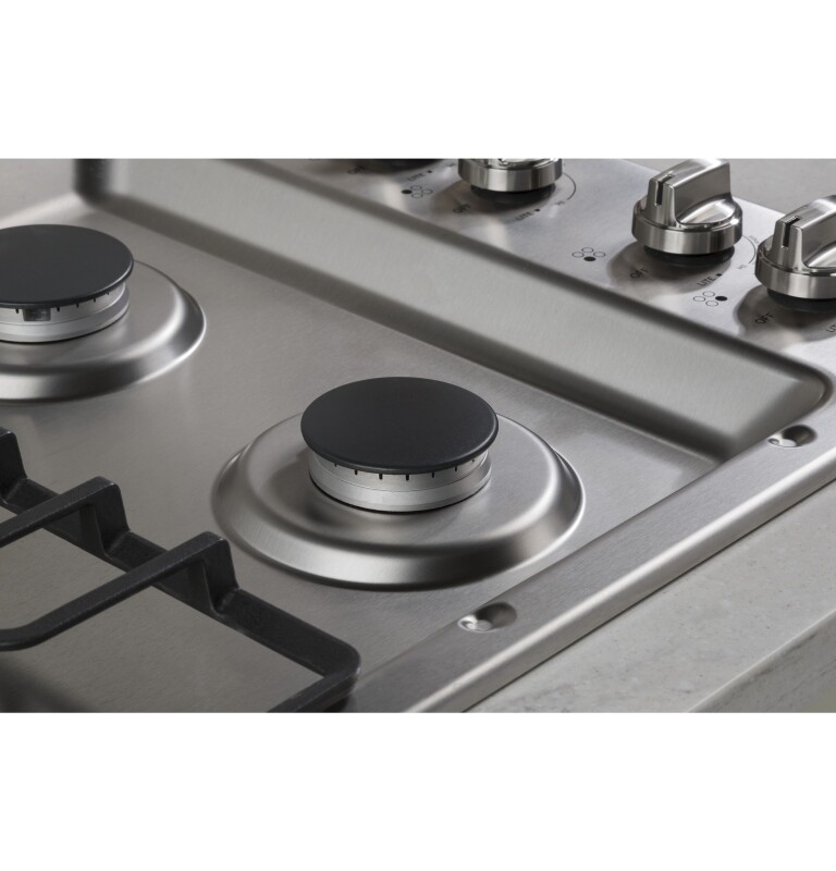 30" Built-In Gas Cooktop JGP3530SLSS