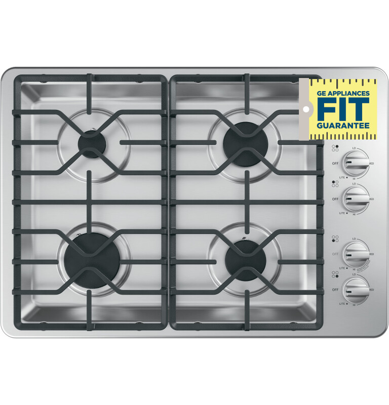 30" Built-In Gas Cooktop JGP3530SLSS