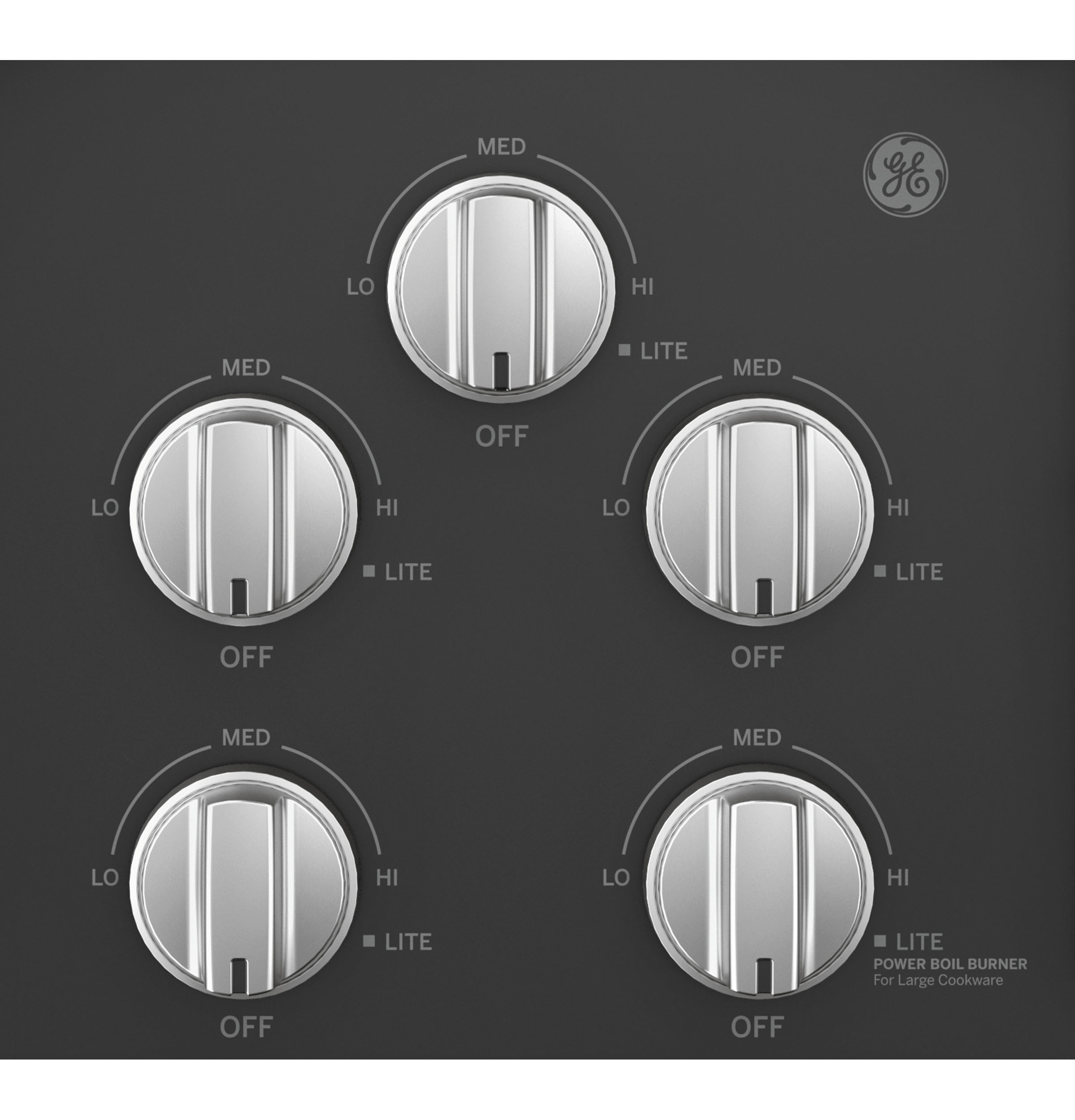 36" Built-In Gas on Glass Cooktop with 5 Burners and Dishwasher Safe Grates JGP5536SLSS