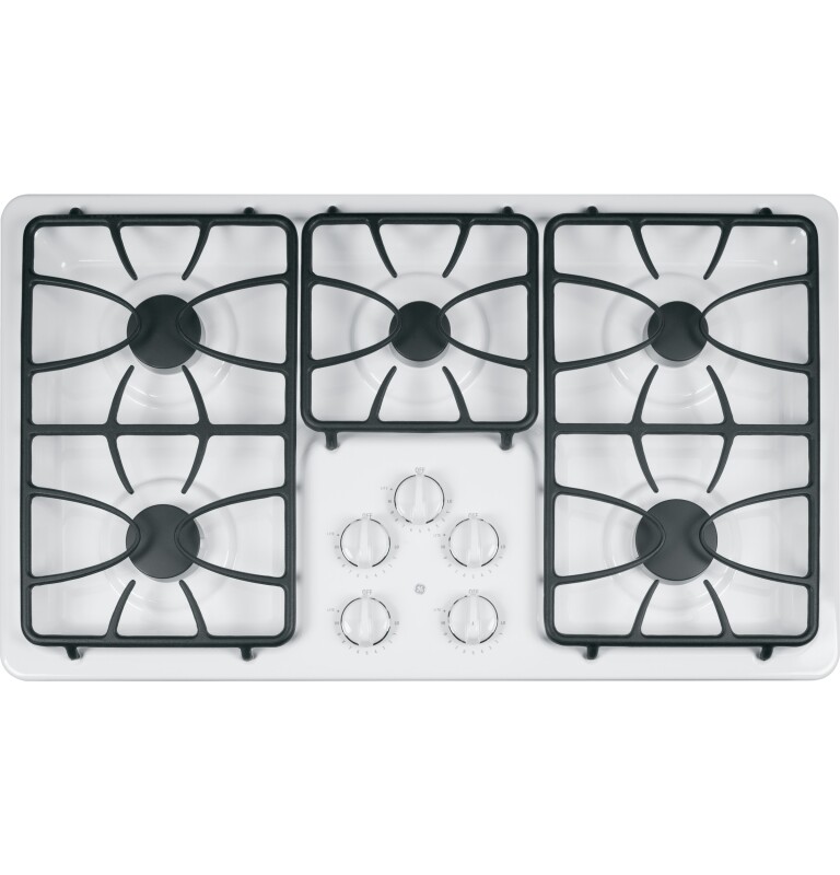 36" Built-In Gas Cooktop JGP633DETWW
