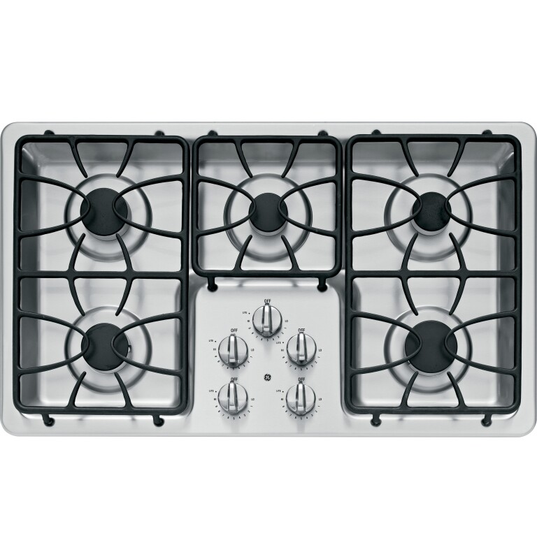 36" Built-In Gas Cooktop JGP633SETSS