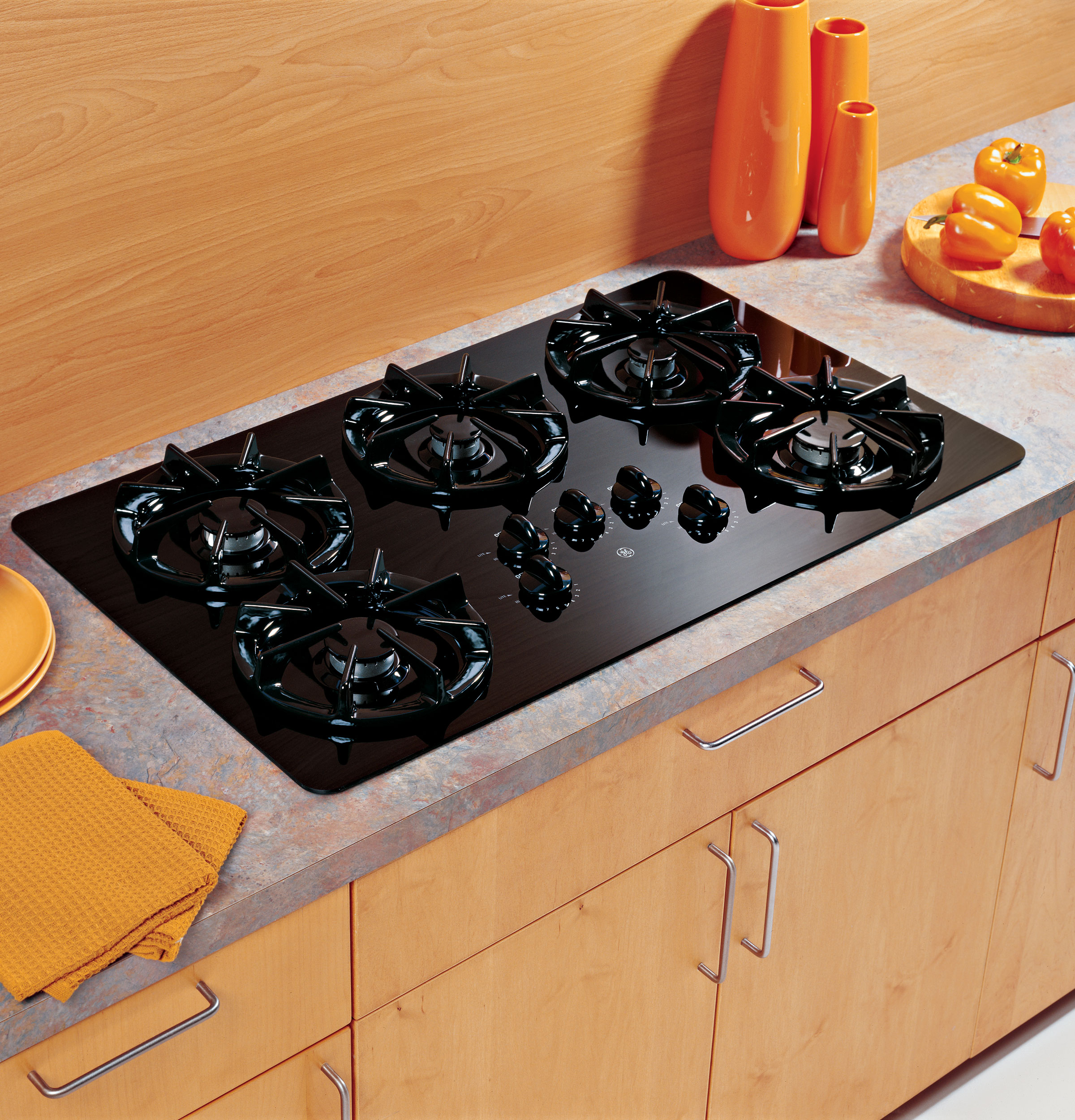 36" Built-In Gas Cooktop JGP637BEJBB