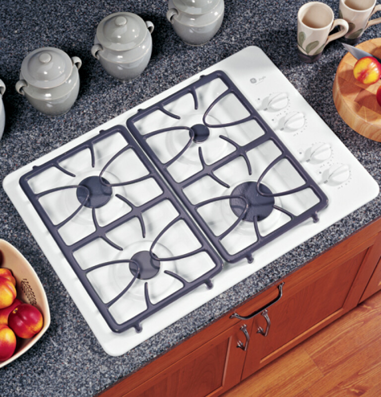 30" Built-In Gas Cooktop JGP933WEJWW