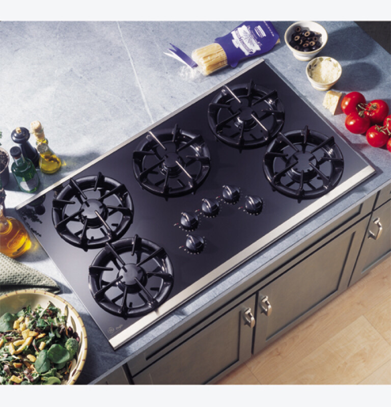 GE Profile Performance Built-In Gas Cooktop Stainless Steel JGP960SEASS Picture 1