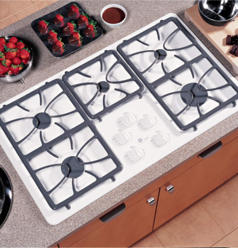 36" Built-In Gas Cooktop JGP963WEJWW