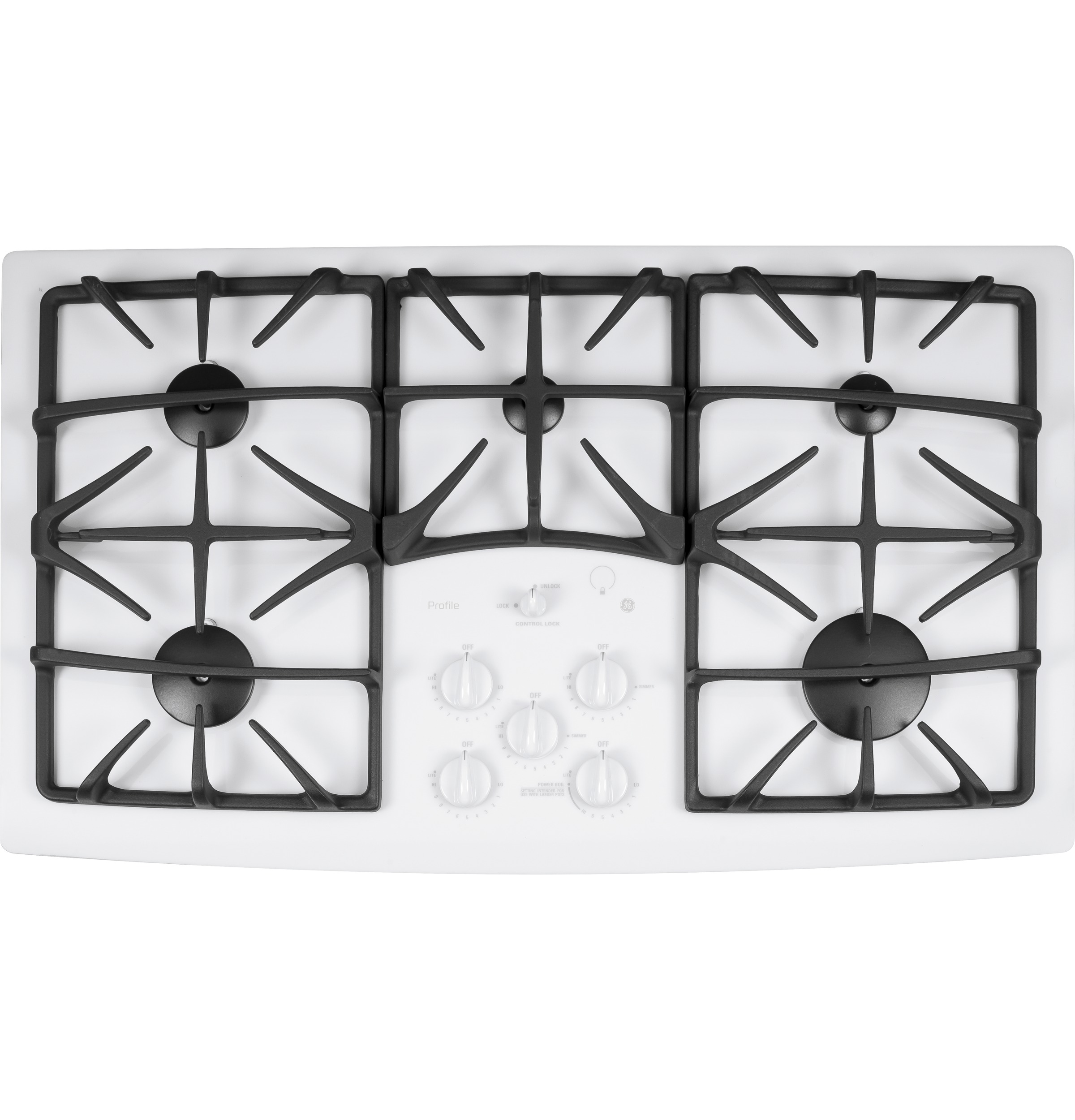Series 36" Built-In Gas Cooktop JGP970TEKWW