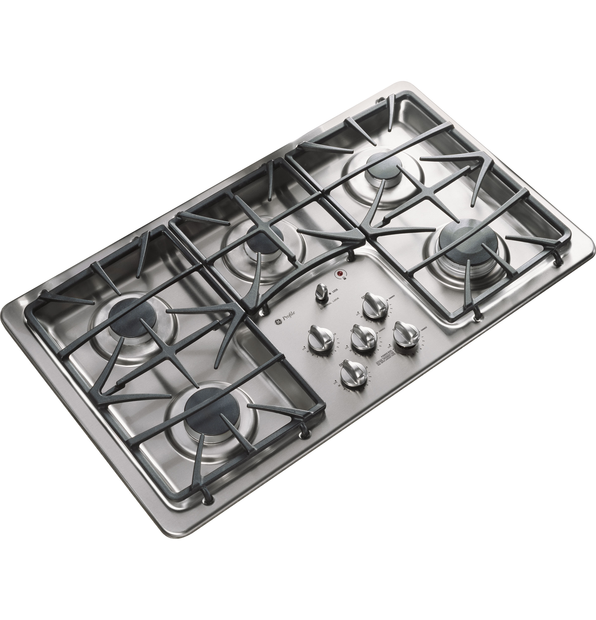 36" Built-In Gas Cooktop JGP975SEKSS