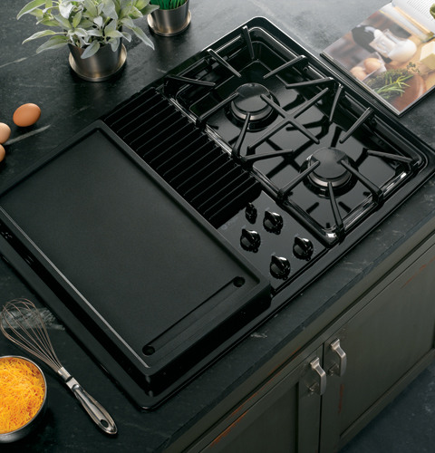 Built-In Downdraft Gas Modular Cooktop JGP990BELBB