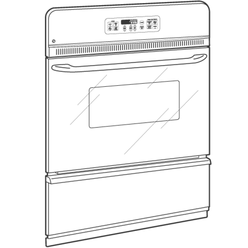 24" Built-In Gas Oven JGRP20WEJWW