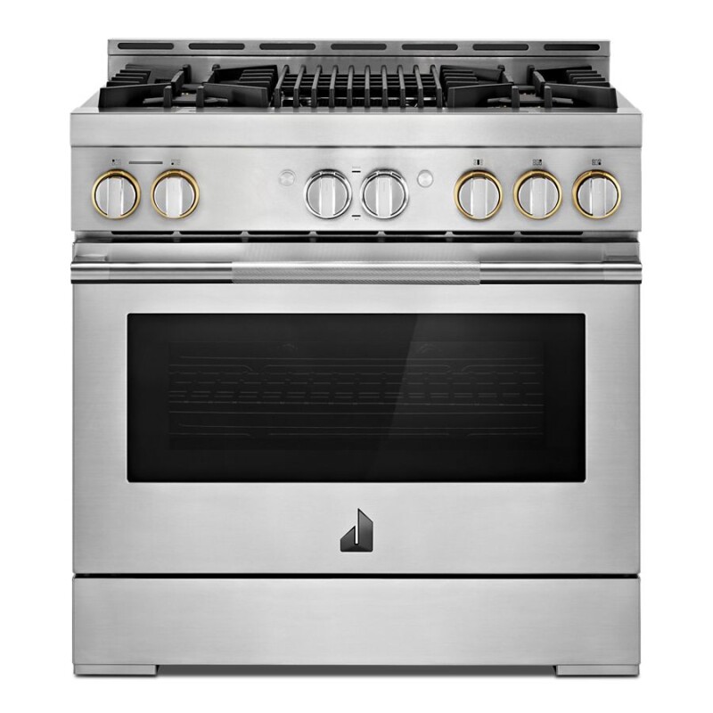 JennAir RISE 36" Gas Professional-Style Range with Grill Stainless Steel JGRP636HL Picture 1
