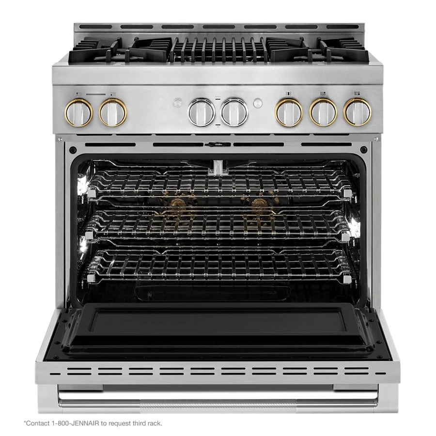 RISE 36" Gas Professional-Style Range with Grill JGRP636HL