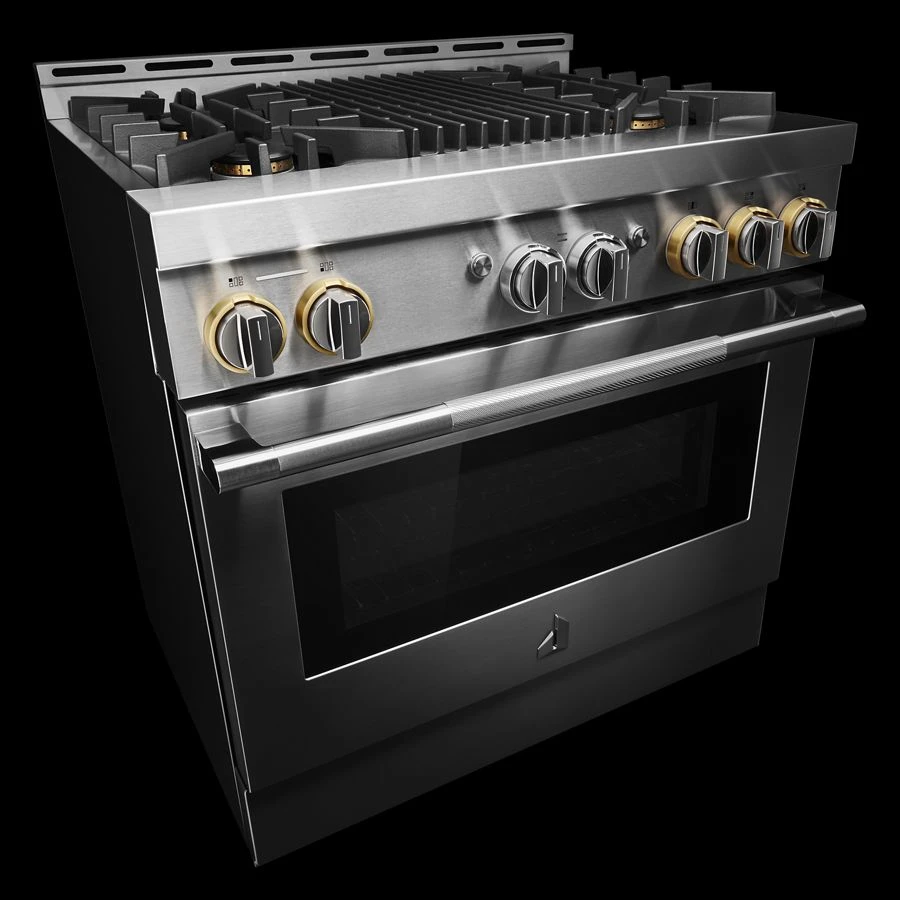 RISE 36" Gas Professional-Style Range with Grill JGRP636HL