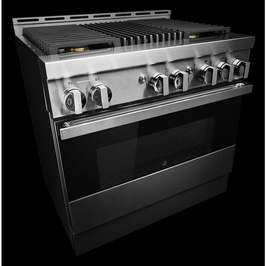 NOIR 36" Gas Professional-Style Range with Grill JGRP636HM