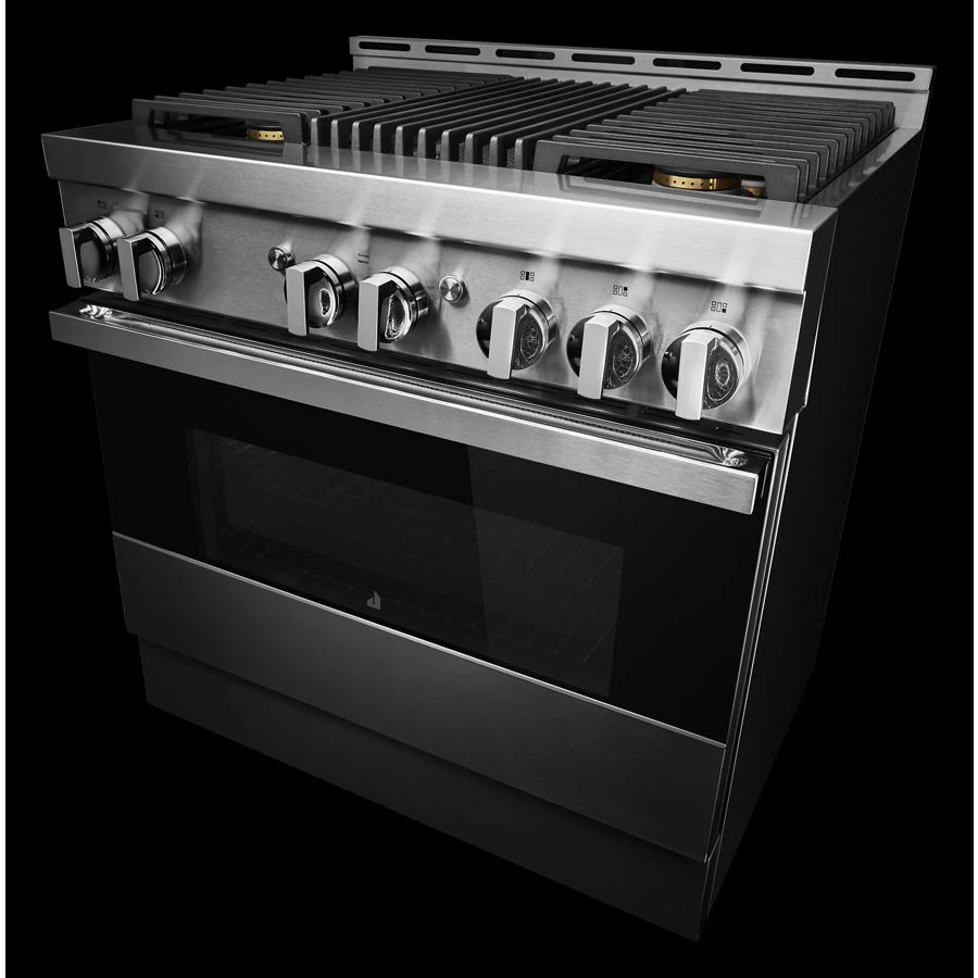 NOIR 36" Gas Professional-Style Range with Grill JGRP636HM