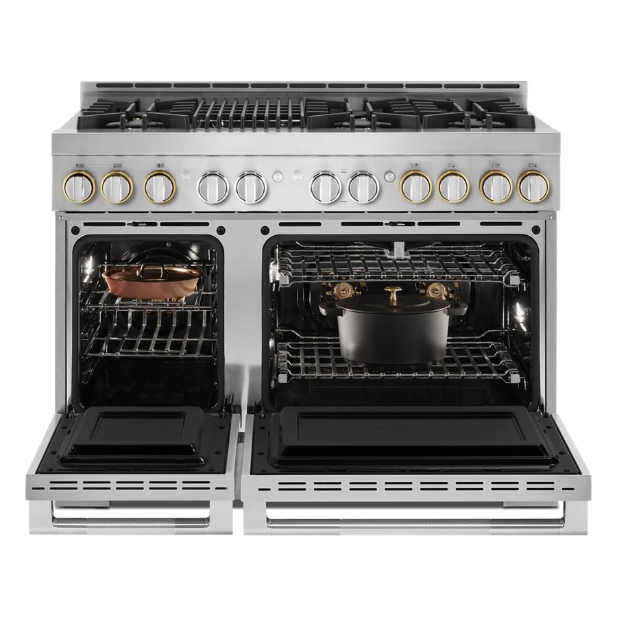 RISE 48" Gas Professional-Style Range with Grill JGRP648HL