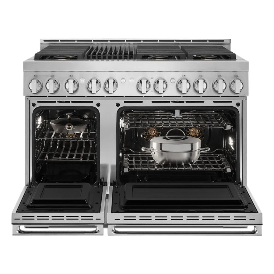 NOIR 48" Gas Professional-Style Range with Grill JGRP648HM