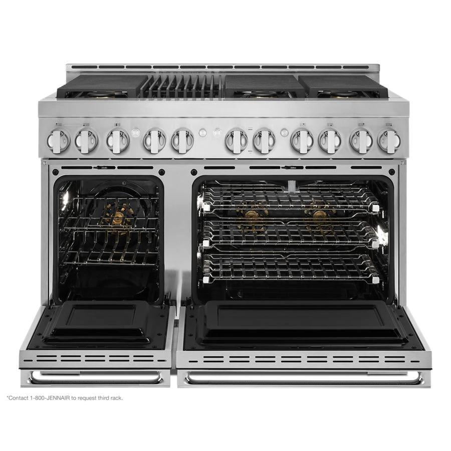 NOIR 48" Gas Professional-Style Range with Grill JGRP648HM