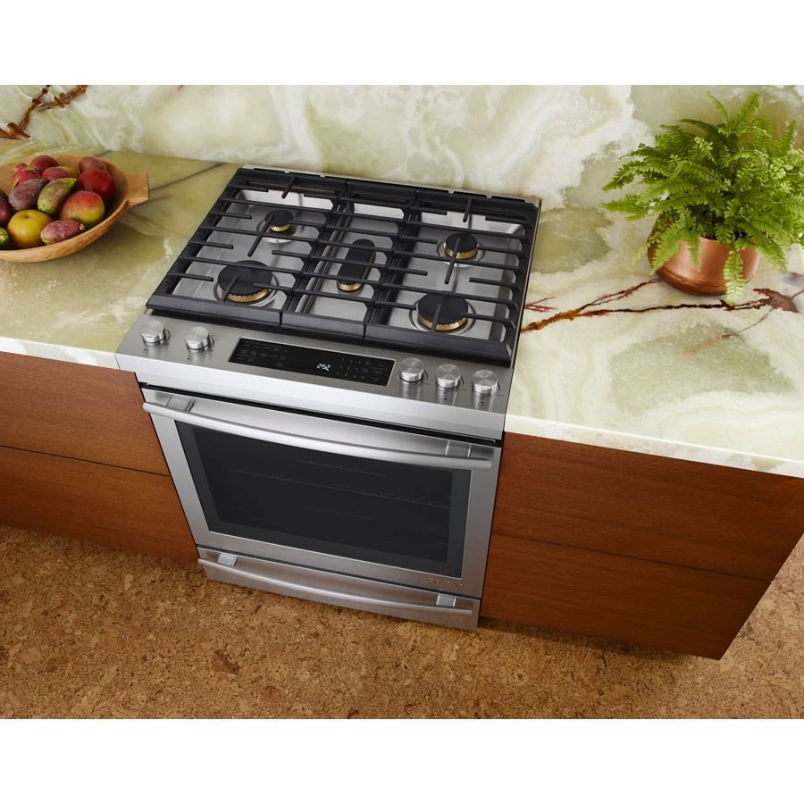 Euro-Style 30" Slide-In Gas Range JGS1450FS