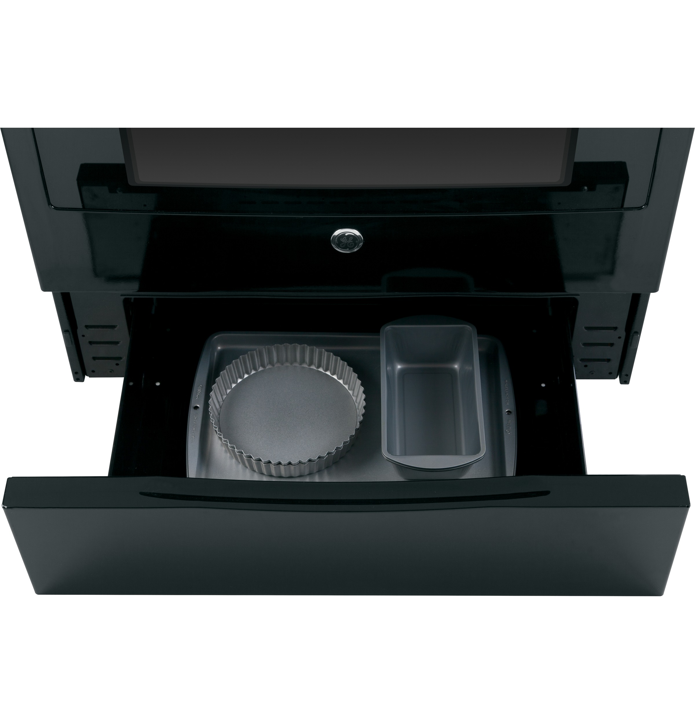 30" Slide-In Front Control Gas Range JGS650DEFBB