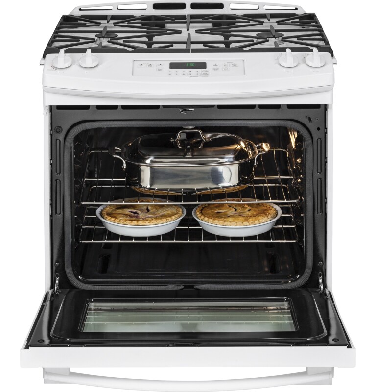 30" Slide-In Front Control Gas Range JGS650DEFWW