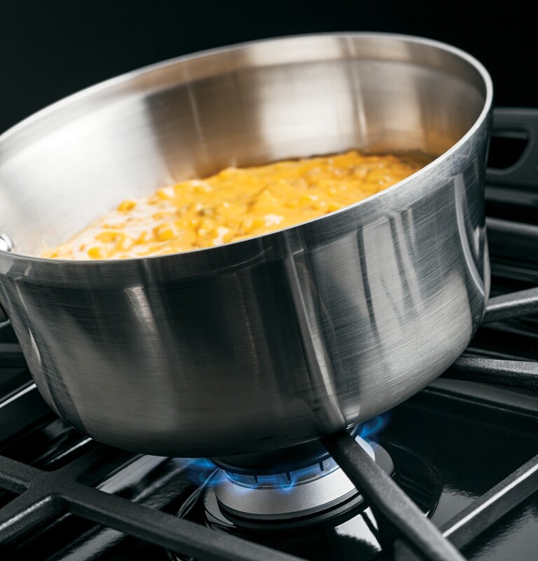 30" Slide-In Front Control Gas Range JGS750DEFBB