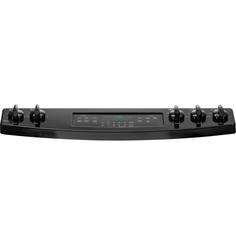 30" Slide-In Front Control Gas Range JGS750DEFBB